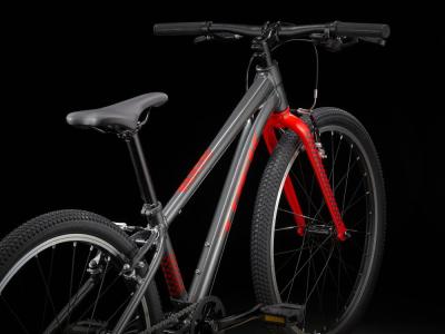 Trek Wahoo 24 24 Lithium Grey/Radioactive Red Produktbild 2