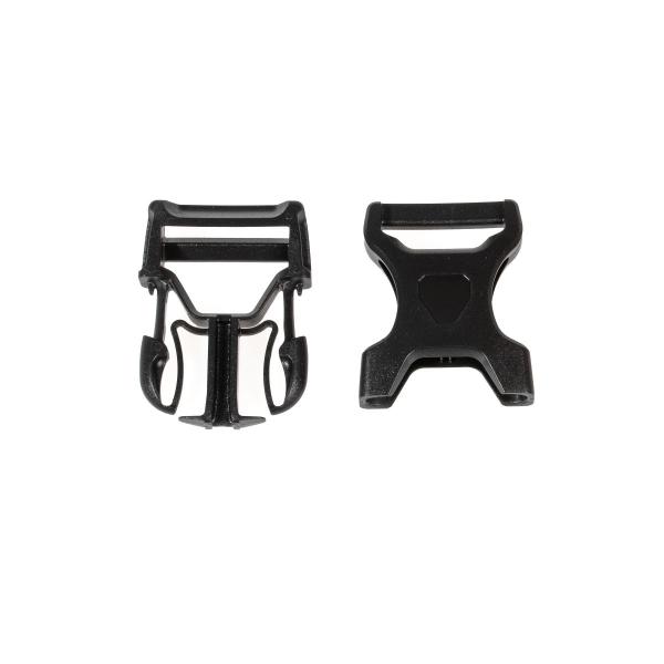 ORTLIEB Stecker Stealth-side-release, 25mm black