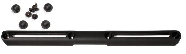 ORTLIEB QL1 Schiene, lang asphalt - black