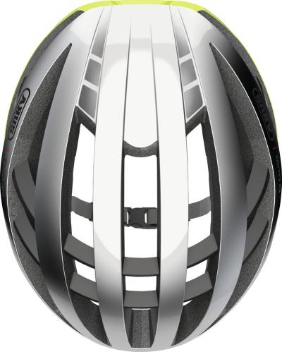 ABUS AVENTOR Quin neon yellow M silver   Produktbild 1