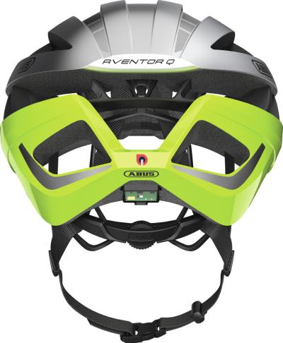 ABUS AVENTOR Quin neon yellow L silver   Produktbild 3