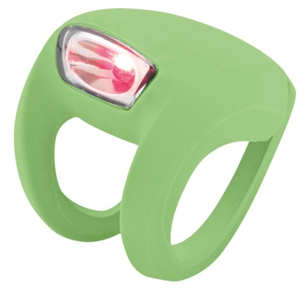 Knog R&uuml;cklicht Frog Strobe 2016 inkl Batterien lime 