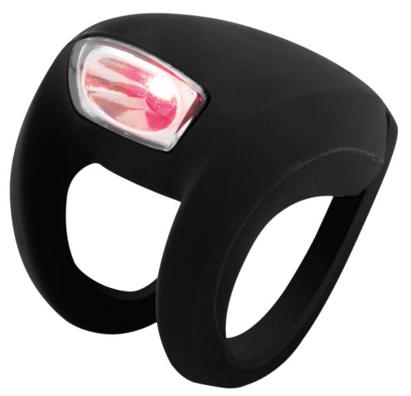 Knog R&uuml;cklicht Frog Strobe 2016 inkl Batterien black 
