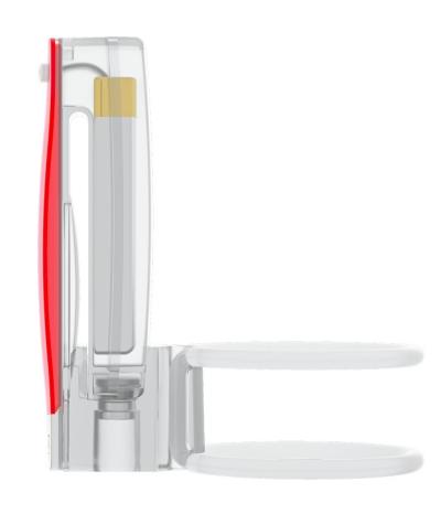 Knog R&uuml;cklicht Plus translucent  Produktbild 2