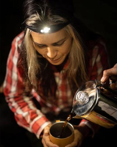 Knog Stirnlampe Quokka black  Produktbild 1
