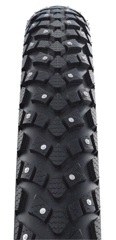 Schwalbe Pneu Marathon Winter Plus 700x35C Starr mit Reflexstreifen black  Produktbild 1