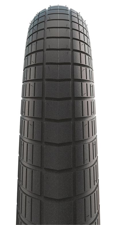 Schwalbe Pneu Big Apple 26x2.00 Starr mit Reflexstreifen black  Produktbild 1