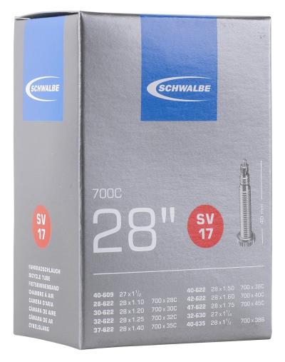 Schwalbe Schlauch SV17 28" 28/47-622/635 Prestaventil  Produktbild 1