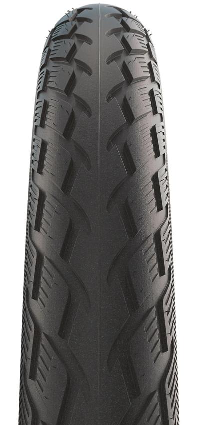 Schwalbe Pneu Marathon 26x1.25 Starr mit Reflexstreifen black  Produktbild 1