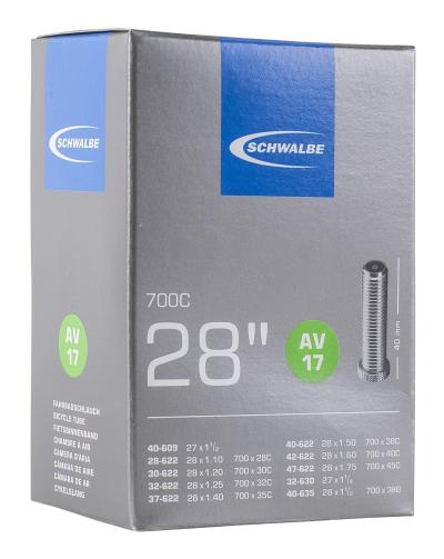 Schwalbe Schlauch AV17 offen 28" 28/47-622/635 Autoventil  Produktbild 1
