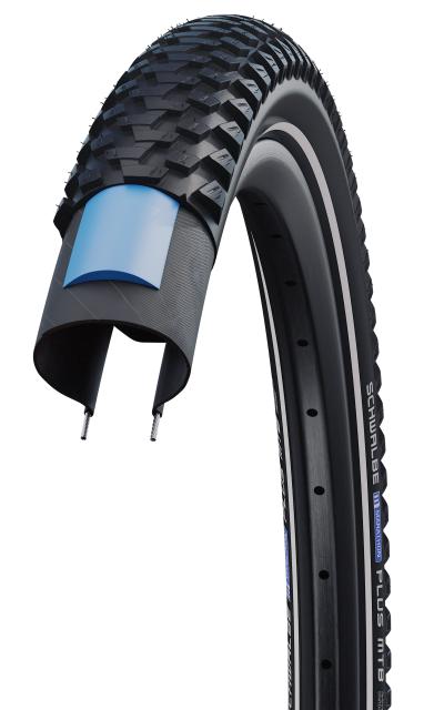Schwalbe Pneu Marathon Plus MTB 27.5x2.10 Starr mit Reflexstreifen black  Produktbild 2