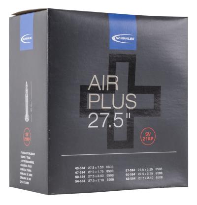 Schwalbe Schlauch SV21AP Air Plus 27.5" 40/62-584 Prestaventil  Produktbild 1