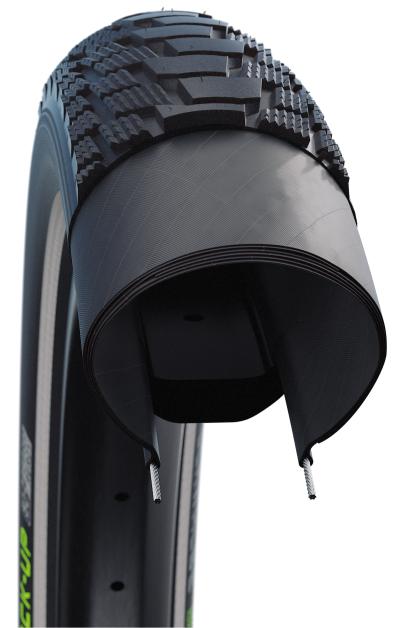 Schwalbe Pneu Pick-Up 27.5x2.35 Starr mit Reflexstreifen black  Produktbild 3