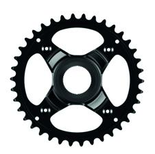 Shimano Kettenblatt STEPS SM-CRE70 42 Z&auml;hne 50 mm Kettenlinie 12-Gang mit doppeltem Hosenschutz schwarz 