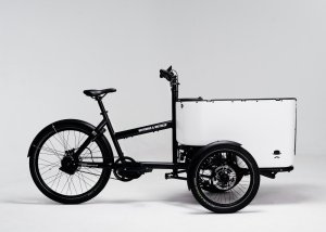 Butchers & Bicycles MK1 Gen3 eVario Black/White mit Türe Modell:2023 inkl. Handschuhfach und Kindersitz