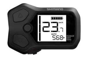 Shimano STEPS Display SC-E5000 inkl. Schalter 22mm SD50 Anschluss Box