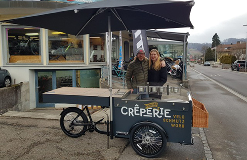 Street Food Bike Crêperie Velo Schmutz Worb